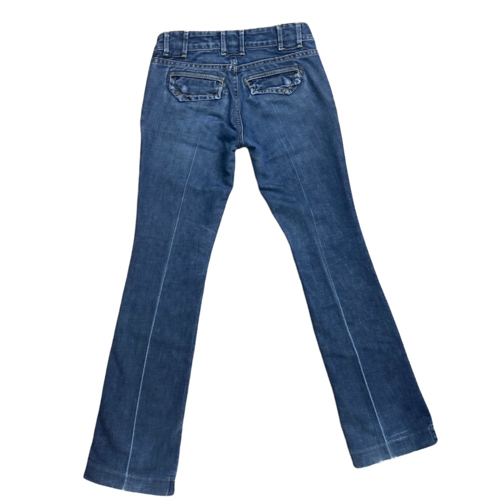 GAP Women’s 0R Ultra Low Rise Boot Cut Pockets Quality Denim Rare Sold A… - Picture 2 of 3
